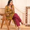 women's floral print full sleeves anarkali pure cotton kurtis women's floral print full sleeves anarkali pure cotton kurtis